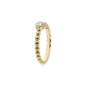 NEW QUDO women's matino eternity ring in gold